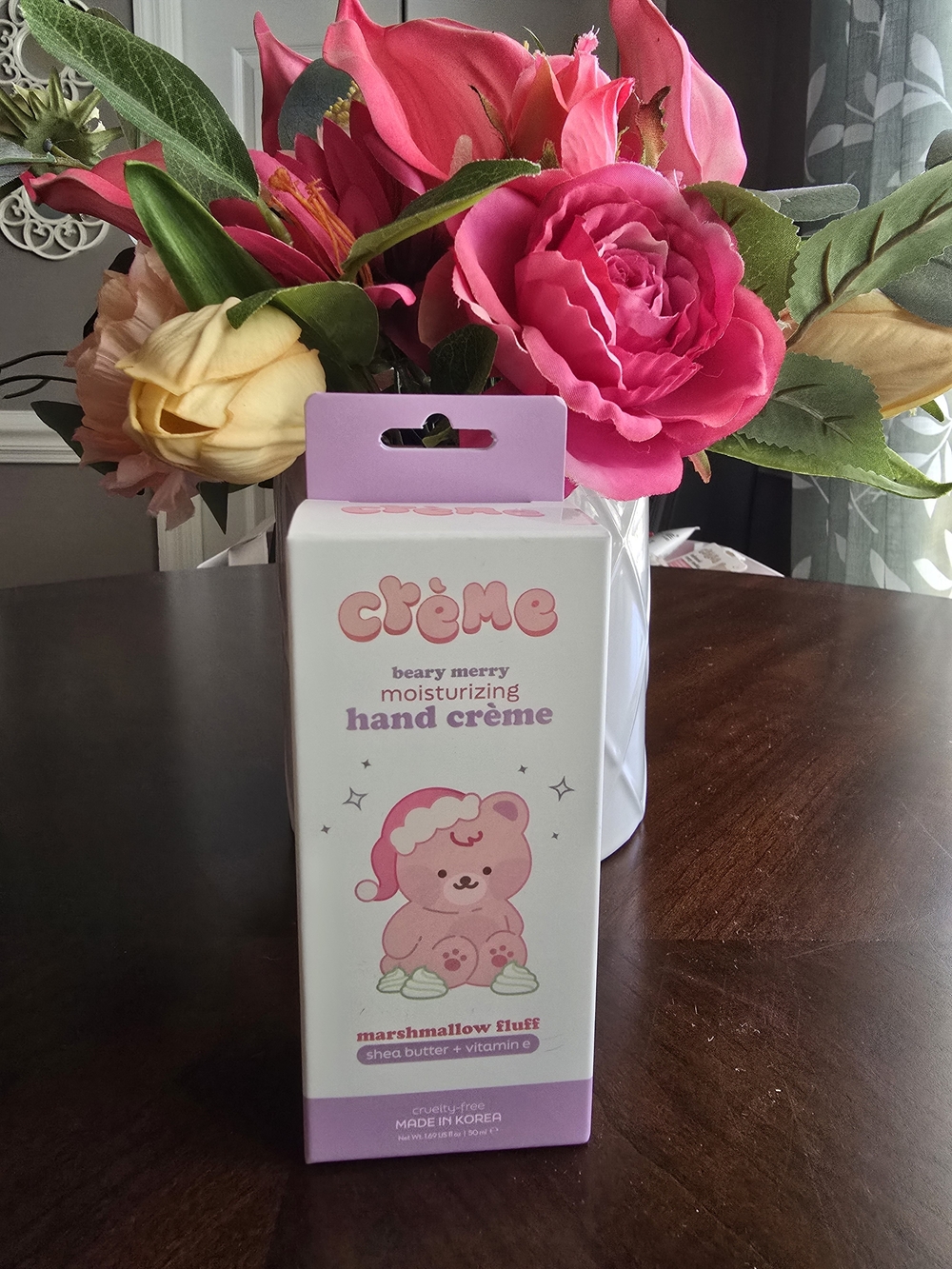 The Crème Shop Marshmallow Fluff Moisturizing Hand Crème - Pink & Lavender